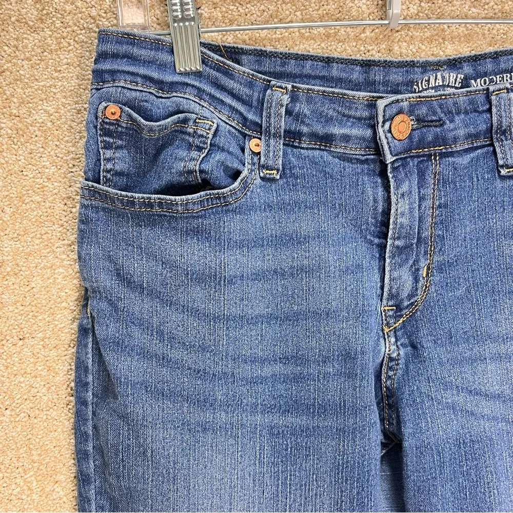 Men’s signature Levi's jeans modern straight‎ leg jeans 33x32 cotton blend fall